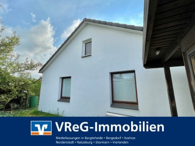 PREISSENKUNG: Ammersbek/Ahrensburg: 
Einfamilienhaus in 2. Reihe in ruhiger Wohnlage (A2964)